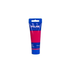 Tubetto di colori acrilici Milan 75 ml - Pigmenti di alta qualità - Miscelabili - Colore rosa ibisco
