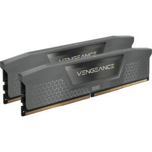 Corsair Ram Vengeance Ddr5 64Gb (2 X 32Gb) Ddr5 6000 Cl30-36-36-76 1.40V Intel Xmp  Amd Expo - Grey