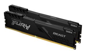 Kingston Technology FURY Beast memoria 16 GB 2 x 8 GB DDR4 3600 MHz