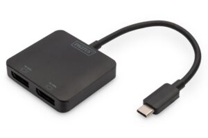 Digitus Hub Video Mst A 2 Porte (Usb-C -> 2 Displayport)