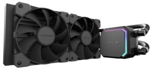 LC-Power LC-CC-240-B sistema di raffreddamento per computer Processore Raffreddatore di liquidi tutto in uno 12 cm Nero