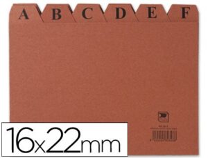 Liderpapel IC05 cartella Cartone Marrone
