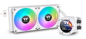 Thermaltake TH240 V2 Ultra EX ARGB Processore Raffreddatore di liquidi tutto in uno 12 cm Bianco 1 pz
